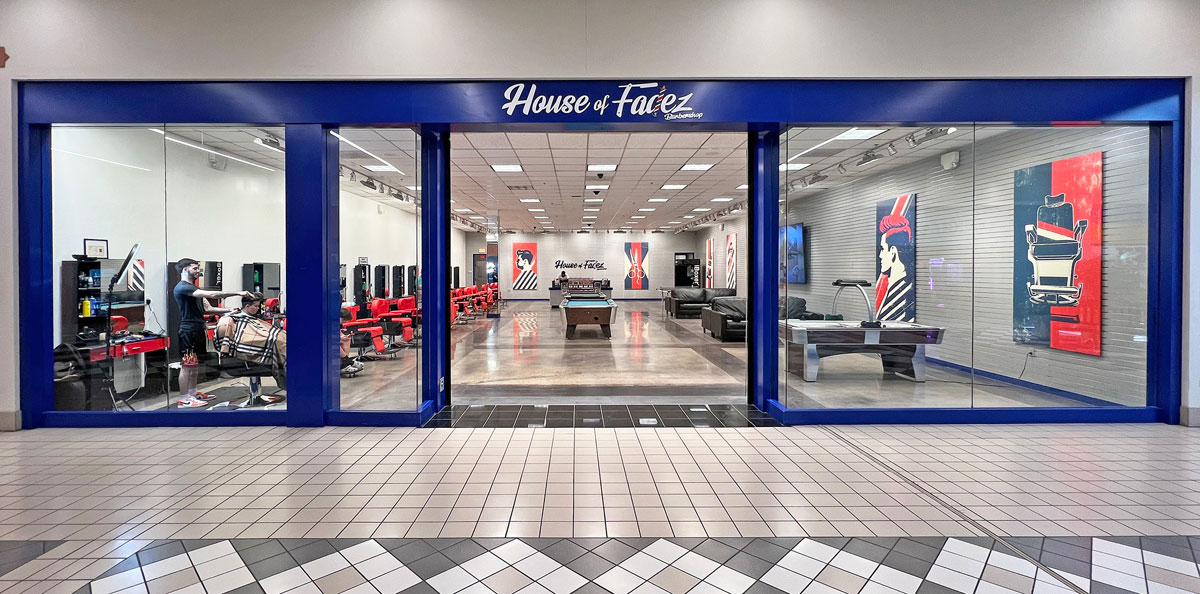 House of Fadez Barber shop with a modern look