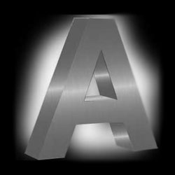 Backlit Stainless Steel Channel Letters