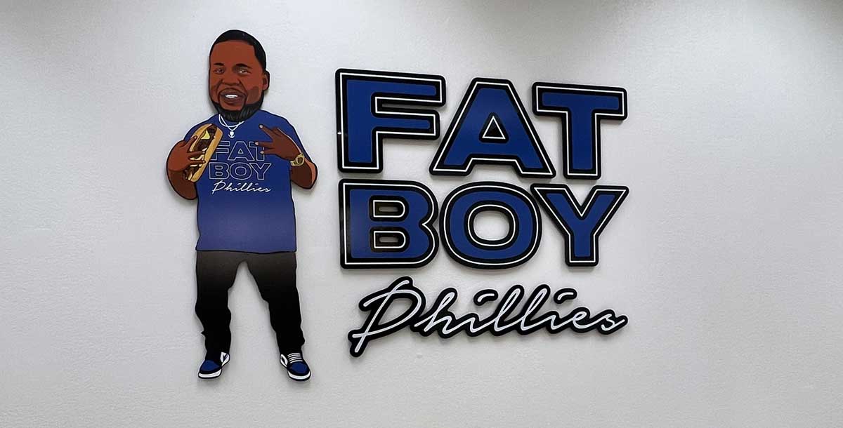 Fatboys restaurant signage