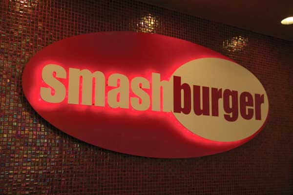 Smash burger fast food restaurant